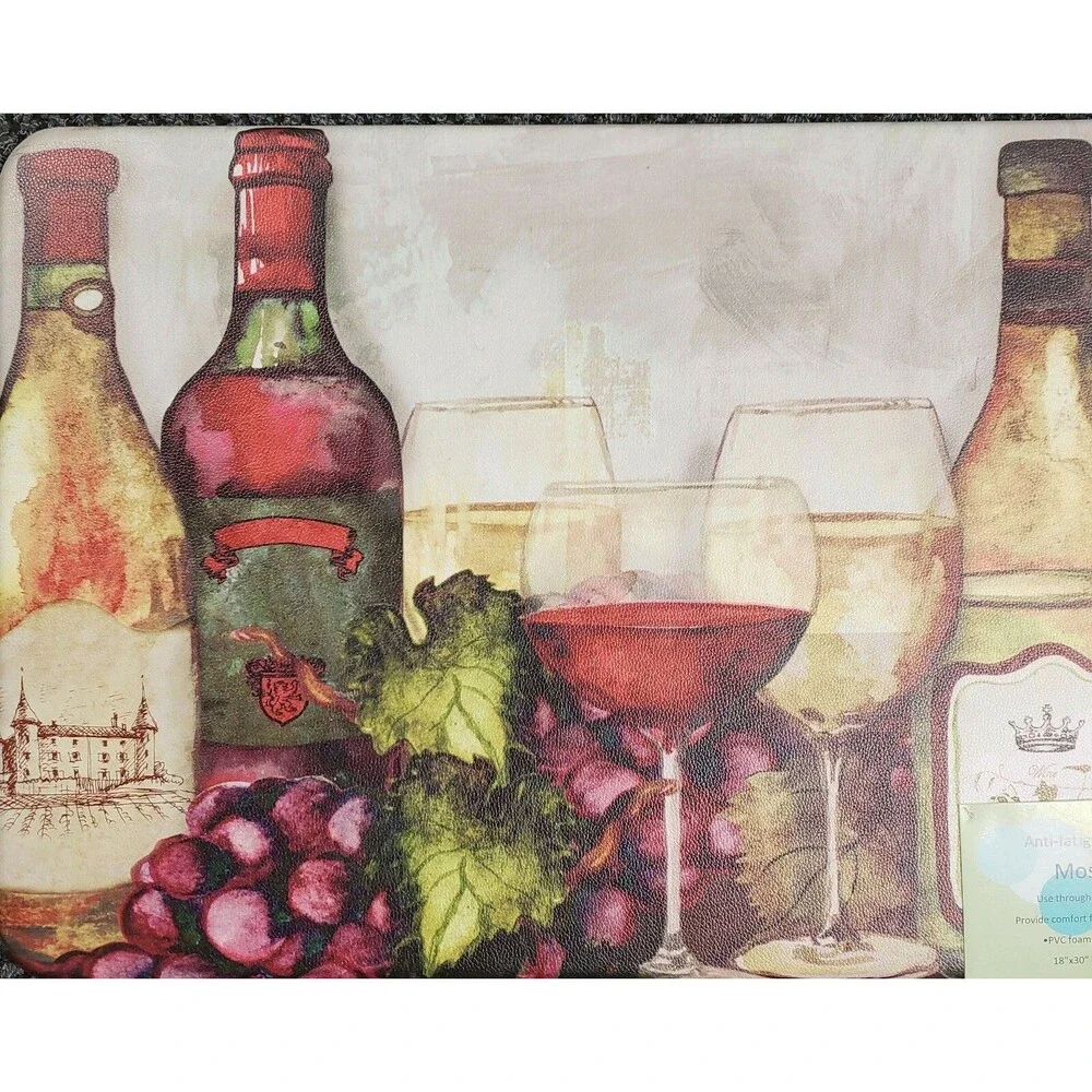 Anti-Fatigue Printed PVC Kitchen Floor Mat (18
